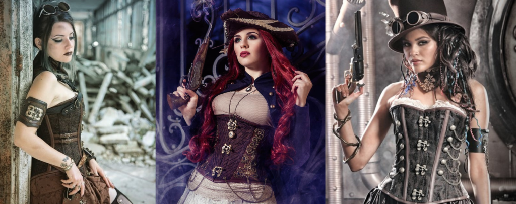 vêtement steampunk femme